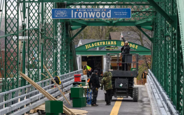 Blackfriars Bridge gets the Hollywood treatment in filming of Amazon Prime series